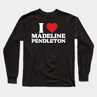 I Heart Madeline Pendleton Long Sleeve T-Shirt